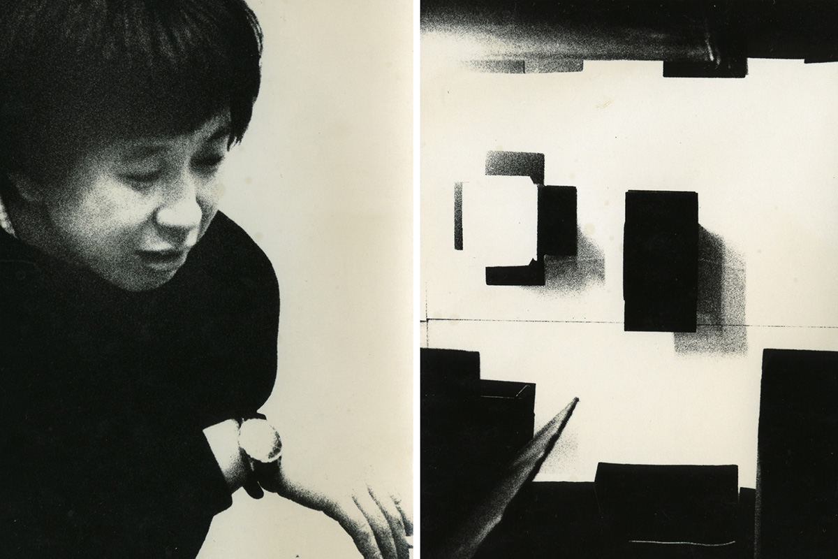 東京・内科画廊「BOX-MAKER 林三從作品展」(1964/撮影:森永純)